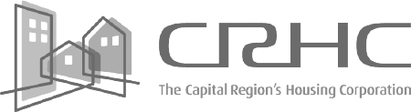 The logo for CRHC.